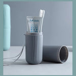 Portable Toothbrush Holder Case Toothpaste Storage Cup Household Travel