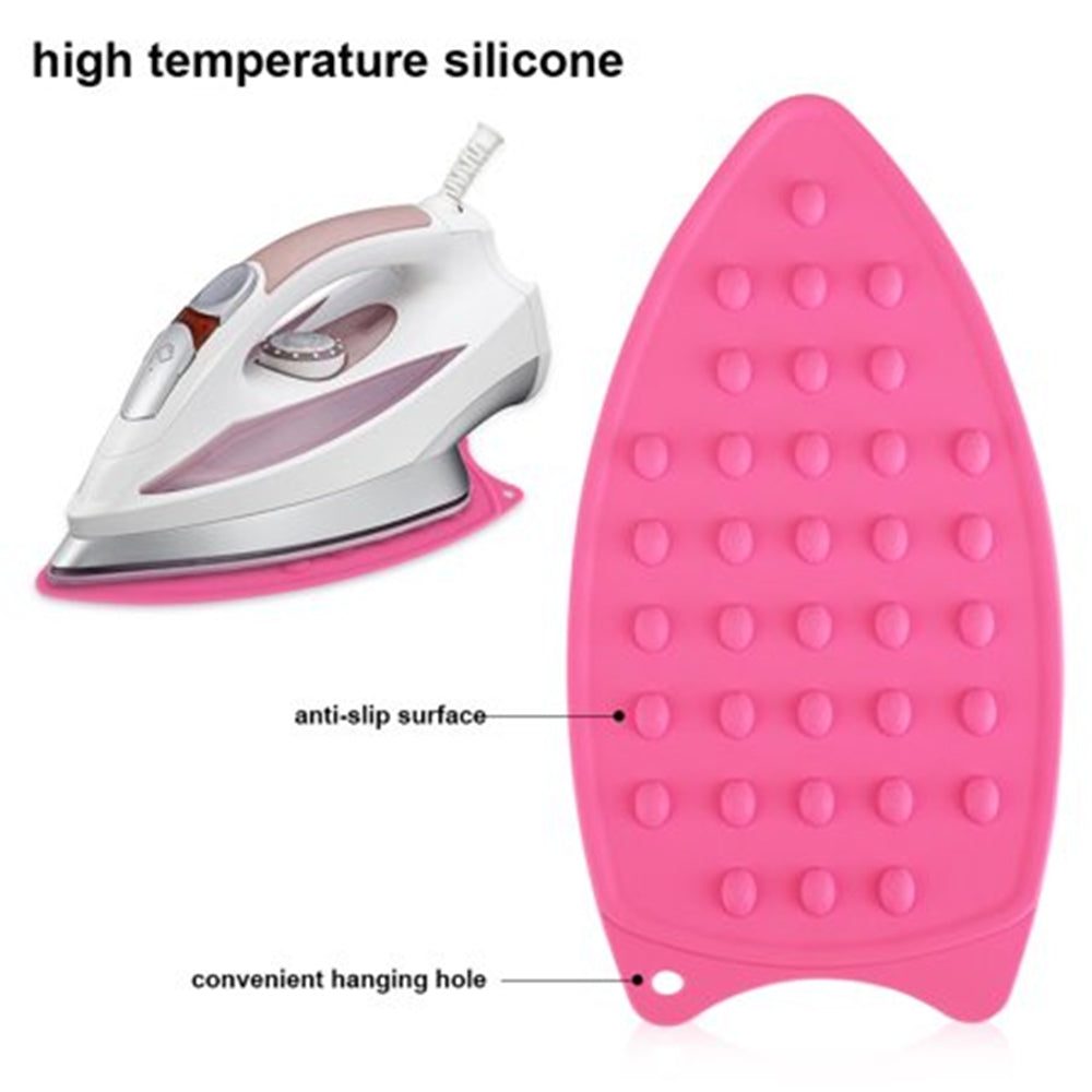 Silicon Iron Mat | Heat-Resistant Iron Pad For Flat Irons & Ironing Boards | Multipurpose Silicone Iron Matn Mat | Home & Kitchen Item