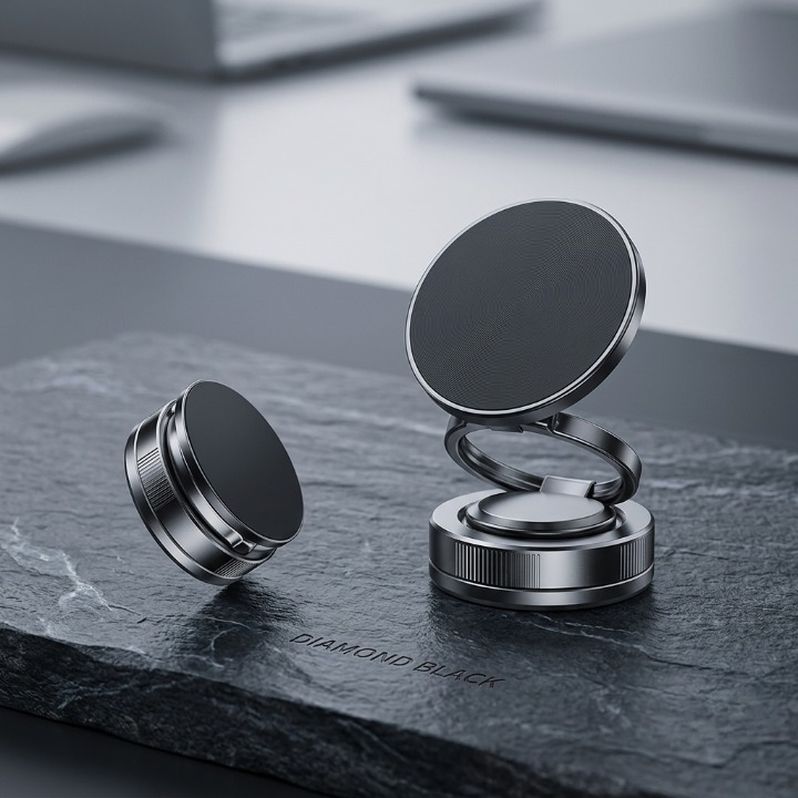 Vacuum Double-sided Magnetic Phone Holder for Cars