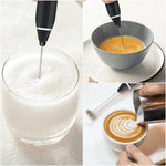2 In 1 Electric Coffee Beater- USB Electric Rechargeable Kitchen Tool For Versatile Mixing
