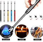 Rechargeable Kitchen Lighter - Ignition Tool Designed For Flame Generation - Type C, Metal Body