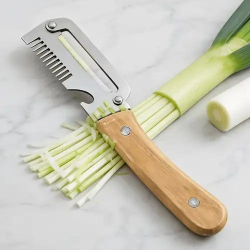 3 In 1 Peeler Knife Stainless Steel - Kitchen Tool Designed For Food Preparation & Daily Cooking Routine