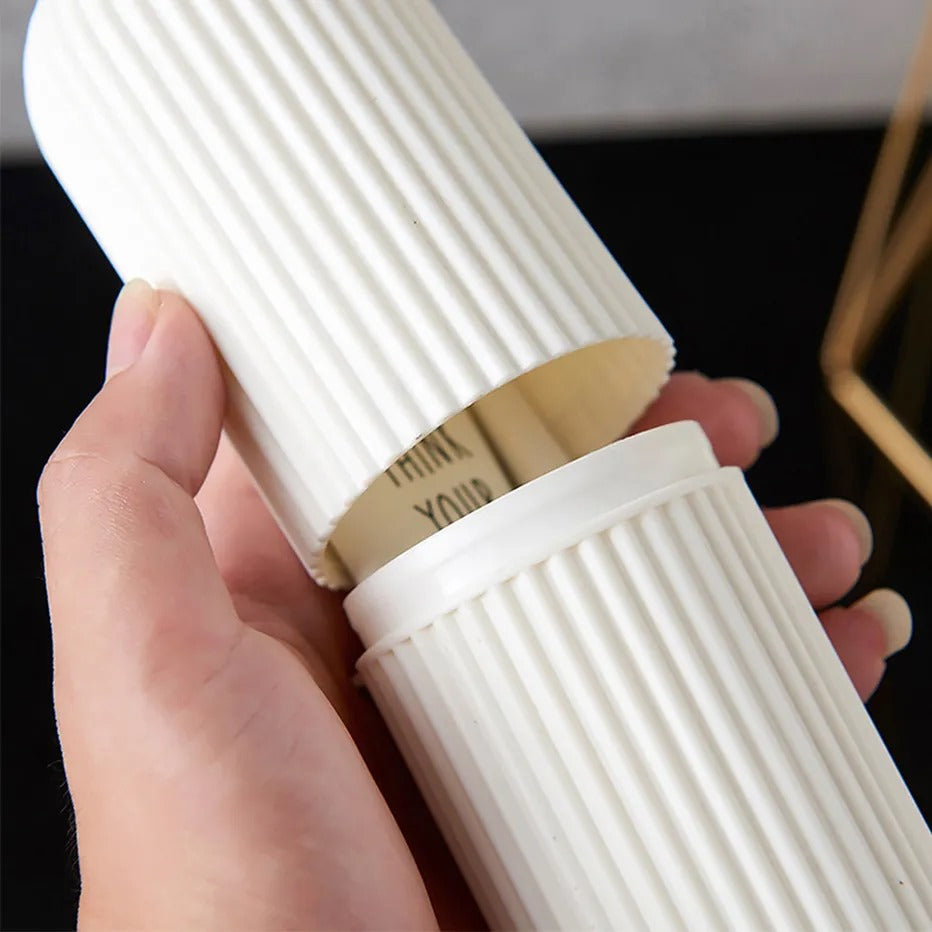 Portable Toothbrush Holder Case Toothpaste Storage Cup Household Travel