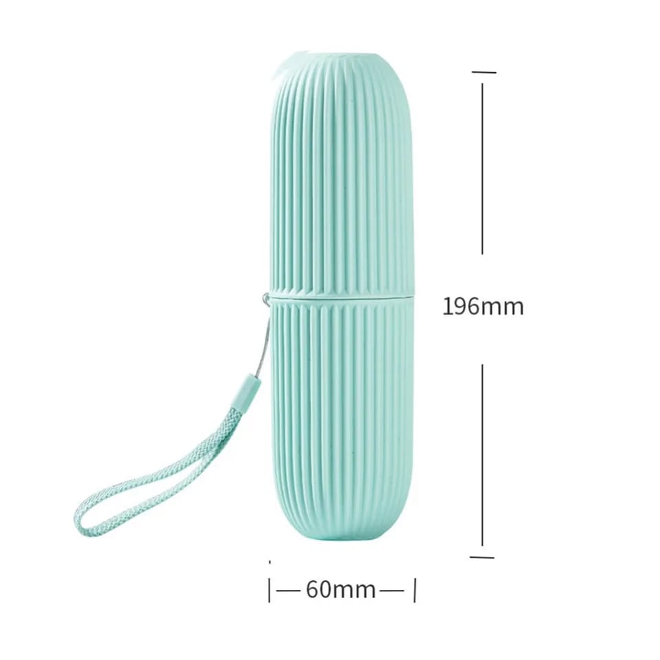 Portable Toothbrush Holder Case Toothpaste Storage Cup Household Travel