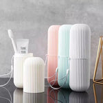 Portable Toothbrush Holder Case Toothpaste Storage Cup Household Travel