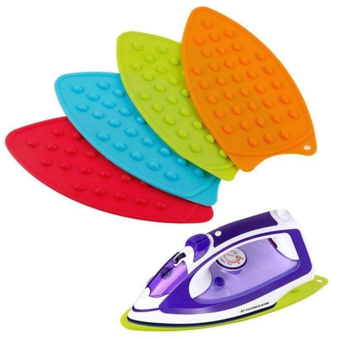 Silicon Iron Mat | Heat-Resistant Iron Pad For Flat Irons & Ironing Boards | Multipurpose Silicone Iron Matn Mat | Home & Kitchen Item