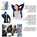 Car Seat Back Relief Lumbar Pain Back Support Pillow Headrest Waist Safety Chair Cushion For Auto Vehicle - High Quality
