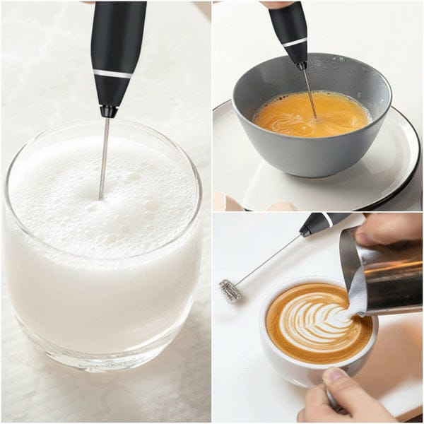2 In 1 Electric Coffee Beater- USB Electric Rechargeable Kitchen Tool For Versatile Mixing